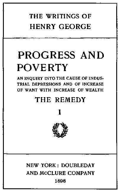 Title page of the Memorial Edition, volume one